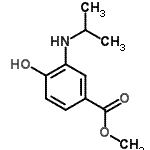 CAS 登录号：201848-58-0， 甲基4-羟基-3-(异丙基氨基)苯甲酸酯