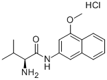 CAS 登录号：201982-92-5， (2S)-2-氨基-N-(4-甲氧基-2-萘基)-3-甲基-丁酰胺盐酸盐(1:1)