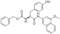 CAS 登录号：201983-41-7， [(1S)-1-[(4-羟基苯基)甲基]-2-[(4-甲氧基-2-萘基)氨基]-2-氧代乙基]-氨基甲酸苄酯