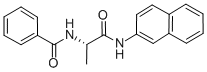 CAS 登录号：201988-47-8， N-[(1S)-1-甲基-2-(2-萘基氨基)-2-氧代乙基]-苯甲酰胺