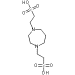 CAS 登录号：202185-84-0， 2,2'-(1,4-二氮杂环庚-1,4-二基)二乙烷磺酸