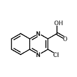 CAS 登录号：20254-76-6， 3-氯-2-喹喔啉羧酸