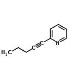 CAS#: 202828-84-0, 2-(1-Pentyn-1-Yl)Pyridine