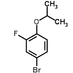 CAS#: 202865-80-3, 4-Bromo-2-Fluoro-1-Isopropoxybenzene