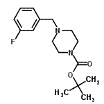 CAS 登录号：203047-34-1， 2-甲基-2-丙基4-(3-氟苄基)-1-哌嗪羧酸酯