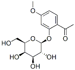 CAS 登录号：20309-70-0， 1-[4-甲氧基-2-[(2S,3R,4S,5R,6R)-3,4,5-三羟基-6-(羟基甲基)四氢吡喃-2-基]氧基-苯基]乙酮
