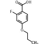 CAS 登录号：203115-96-2， 2-氟-4-丙氧基苯甲酸