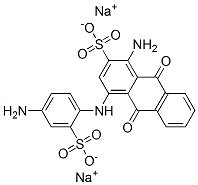 CAS#: 20349-48-8, Disodium 1-Amino-4-(4-Amino-2-Sulphonatoanilino)-9,10-Dihydro-9,10-Dioxoanthracene-2-Sulphonate