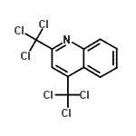 CAS#: 203506-37-0, 2,4-Bis(Trichloromethyl)Quinoline