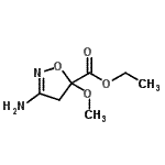 CAS#: 203586-96-3, Ethyl 3-Amino-5-Methoxy-4,5-Dihydro-1,2-Oxazole-5-Carboxylate