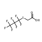 CAS#: 204057-69-2, [(Heptafluoropropyl)Sulfanyl]Acetic Acid
