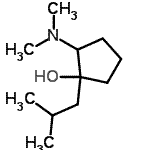 CAS 登录号：20412-75-3， 2-(二甲基氨基)-1-异丁基环戊醇