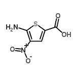 CAS#: 204326-36-3, 5-Amino-4-Nitro-2-Thiophenecarboxylic Acid