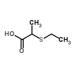 CAS#: 20461-87-4, 2-(Ethylsulfanyl)Propanoic Acid