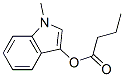 CAS 登录号：20485-22-7， (1-甲基吲哚-3-基)丁酸酯