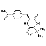 CAS#: 204856-73-5, 4-Acetyl-N-{[(2-Methyl-2-Propanyl)Oxy]Carbonyl}-L-Phenylalanine