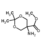 CAS#: 204982-35-4, Methyl 5-Amino-2,2-Dimethyl-1,3-Dioxane-5-Carboxylate