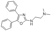 CAS 登录号：20503-83-7， 2-((2-(二甲基氨基)乙基)氨基)-4,5-二苯基恶唑