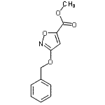 CAS#: 205115-22-6, Methyl 3-(Benzyloxy)-1,2-Oxazole-5-Carboxylate