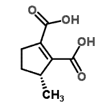 CAS#: 20512-96-3, (3R)-3-Methyl-1-Cyclopentene-1,2-Dicarboxylic Acid