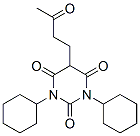 CAS#: 20527-61-1, 1,3-Dicyclohexyl-5-(3-Oxobutyl)Barbituric Acid