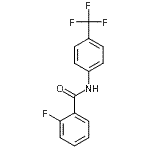 CAS#: 2053-96-5, 2-Fluoro-N-[4-(Trifluoromethyl)Phenyl]Benzamide