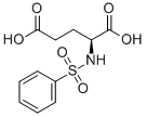 CAS 登录号：20531-36-6， N-(苯磺酰基)-L-谷氨酸