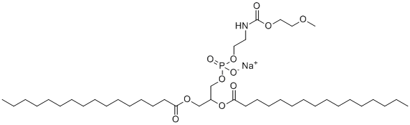 CAS 登录号：205494-72-0， 甲氧基聚乙二醇-5000-DPPE钠盐