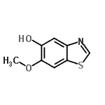 CAS#: 205812-98-2, 6-Methoxy-1,3-Benzothiazol-5-Ol