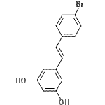 CAS#: 205873-55-8, 5-[(E)-2-(4-Bromophenyl)Vinyl]-1,3-Benzenediol