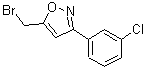 CAS#: 205928-88-7, 5-(Bromomethyl)-3-(3-Chlorophenyl)Isoxazole