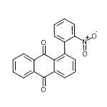 CAS 登录号：20600-83-3， 1-(2-硝基苯基)-9,10-蒽醌
