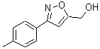 CAS 登录号：206055-87-0， [3-(4-甲基苯基)-1,2-恶唑-5-基]甲醇