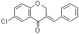 CAS 登录号：206071-98-9， 3-亚苄基-6-氯-2,3-二氢-4H-苯并吡喃-4-酮