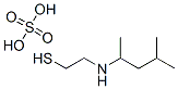 CAS 登录号：20640-02-2， 2-(1,3-二甲基丁基)氨基乙硫醇硫酸酯