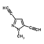 CAS#: 20668-15-9, 3,5-Diethynyl-1-Methyl-1H-Pyrazole