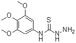 CAS 登录号：206762-46-1， N-(3,4,5-三甲氧基苯基)肼基硫代甲酰胺