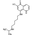 CAS#: 20684-26-8, 6-Hydroxy-8-{[5-(Isopropylamino)Pentyl]Amino}-5(1H)-Quinolinone