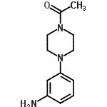 CAS#: 206879-65-4, 1-[4-(3-Aminophenyl)-1-Piperazinyl]Ethanone