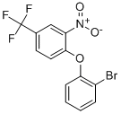 CAS 登录号：2069-14-9， 1-(2-溴苯氧基)-2-硝基-4-(三氟甲基)-苯