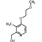 CAS 登录号：206990-53-6， [4-(2-甲氧基乙氧基)-3-甲基-2-吡啶基]甲醇