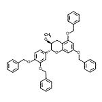 CAS 登录号：20728-75-0， (2R,3S)-5,7-二(苄氧基)-2-[3,4-二(苄氧基)苯基]-3-甲氧基色满e