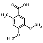 CAS 登录号：20736-28-1， 4,5-二甲氧基-2-甲基苯甲酸
