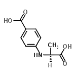 CAS#: 207452-94-6, 4-{[(1S)-1-Carboxyethyl]Amino}Benzoic Acid
