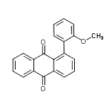 CAS#: 20760-60-5, 1-(2-Methoxyphenyl)-9,10-Anthraquinone