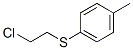 CAS 登录号：20761-71-1， 1-[(2-氯乙基)硫代]-4-甲基苯