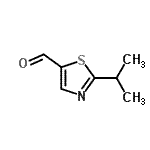 CAS#: 207675-84-1, 2-Isopropyl-1,3-Thiazole-5-Carbaldehyde