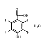 CAS 登录号：207738-02-1， 2,3,5,6-四氟-4-羟基苯甲酸水合物(1:1)