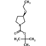 CAS#: 207746-96-1, 2-Methyl-2-Propanyl (3R)-3-Ethoxy-1-Pyrrolidinecarboxylate