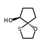 CAS#: 207803-15-4, (5R,6S)-1-Oxa-4-Thiaspiro[4.4]Nonan-6-Ol
